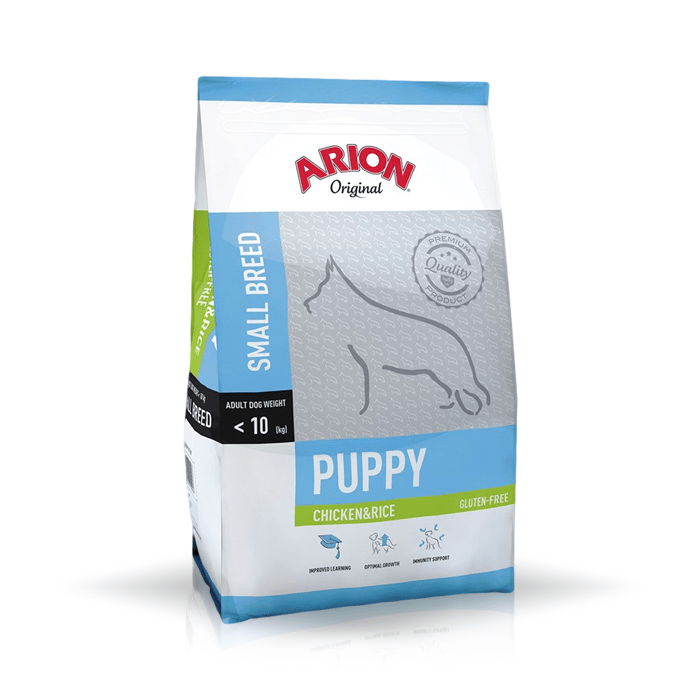 Karmy suche dla psa - Arion Original Puppy Small Chicken & Rice