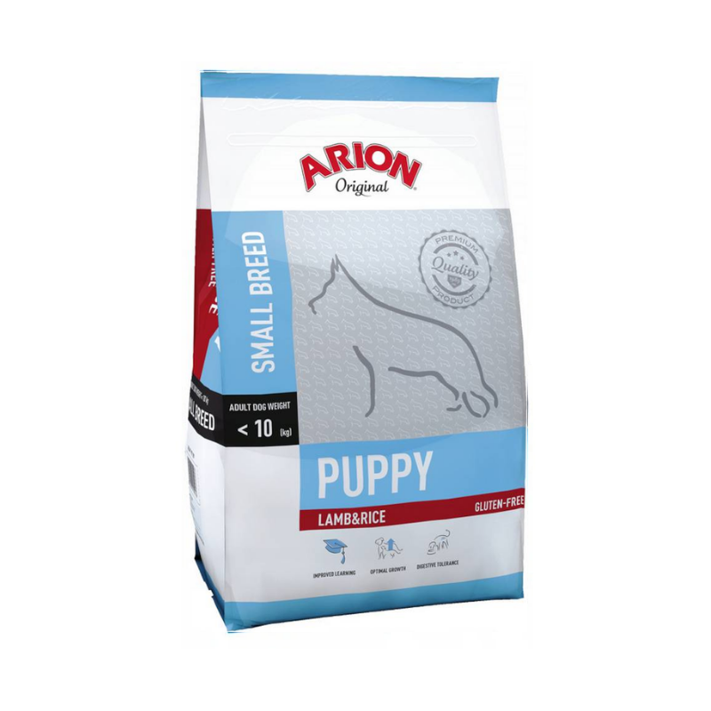 Karmy suche dla psa - Arion Original Puppy Small Lamb & Rice