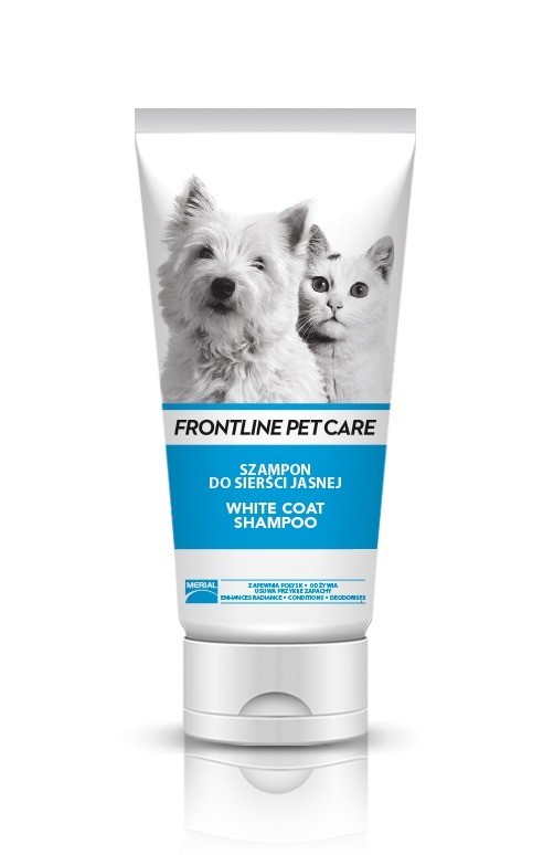Higiena, pielęgnacja sierści - Frontline Szampon Pet Care White Coat 200ml