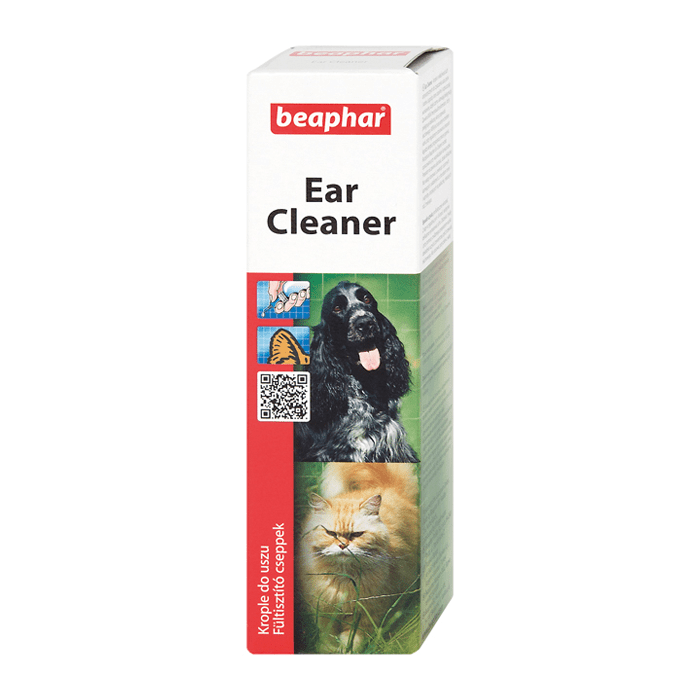 Higiena, pielęgnacja oczu, uszu, zębów - Beaphar Ear Cleaner Krople do pielęgnacji uszu dla psa i kota 50ml