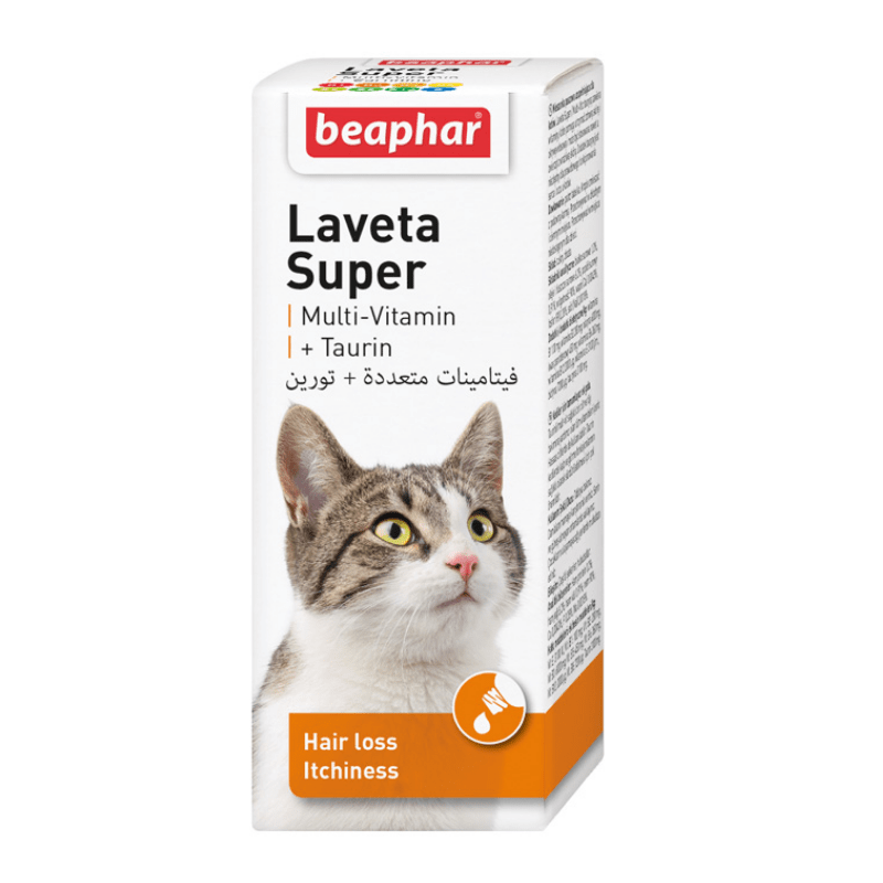 Suplementy - Beaphar Laveta Super Cat wypadanie sierści 50ml