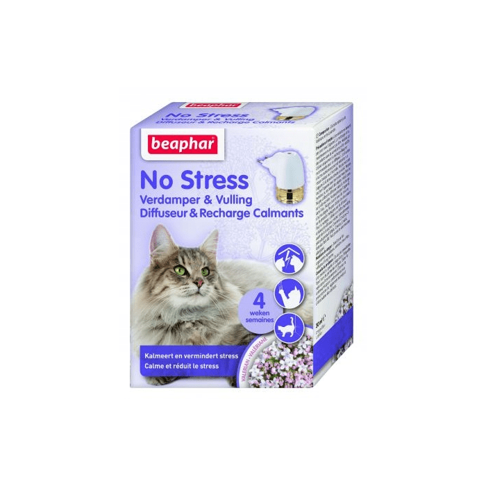 Suplementy - Beaphar No Stress Cat dyfuzor + wkład uzupełniający 30ml