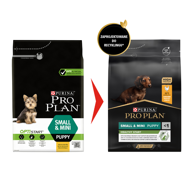Karmy suche dla psa - Pro Plan Puppy Small & Mini 7kg