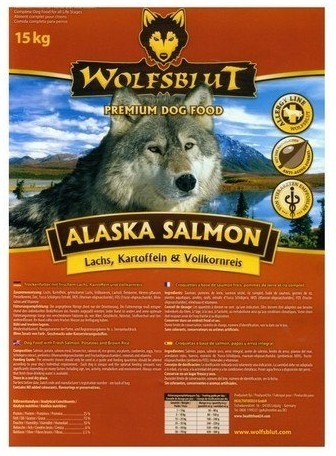 Karmy suche dla psa - Wolfsblut Dog Alaska Salmon
