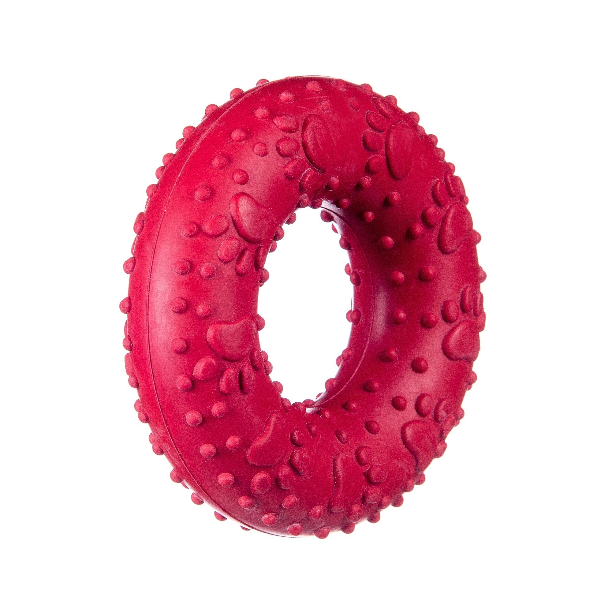 Zabawki - Barry King Ring z wypustkami czerwony 9cm