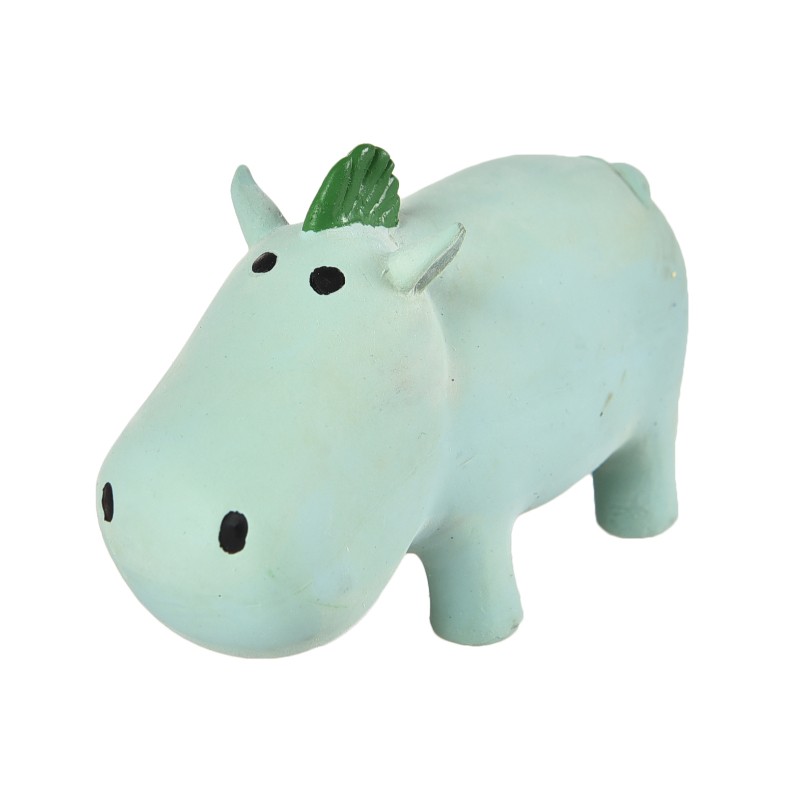Zabawki - Barry King Piszcząca lateksowa świnka zielona 13cm