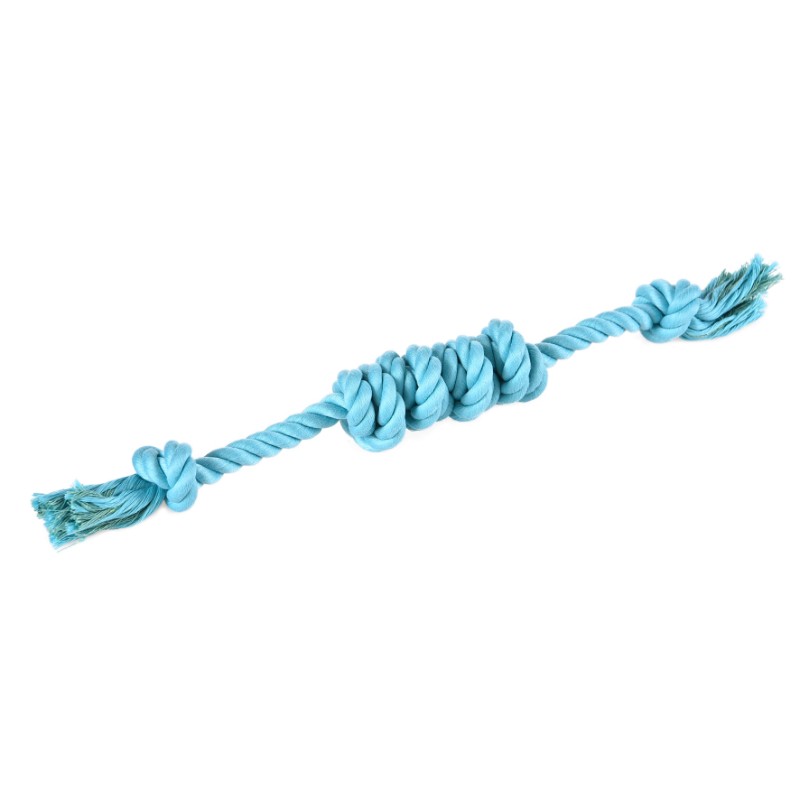Zabawki - Barry King Sznur dla psa niebieski 47cm