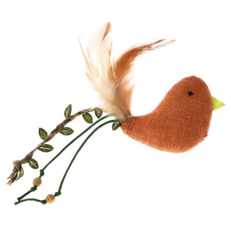 Zabawki - Barry King Zabawka dla kota z dźwiękiem ptaszek 23cm