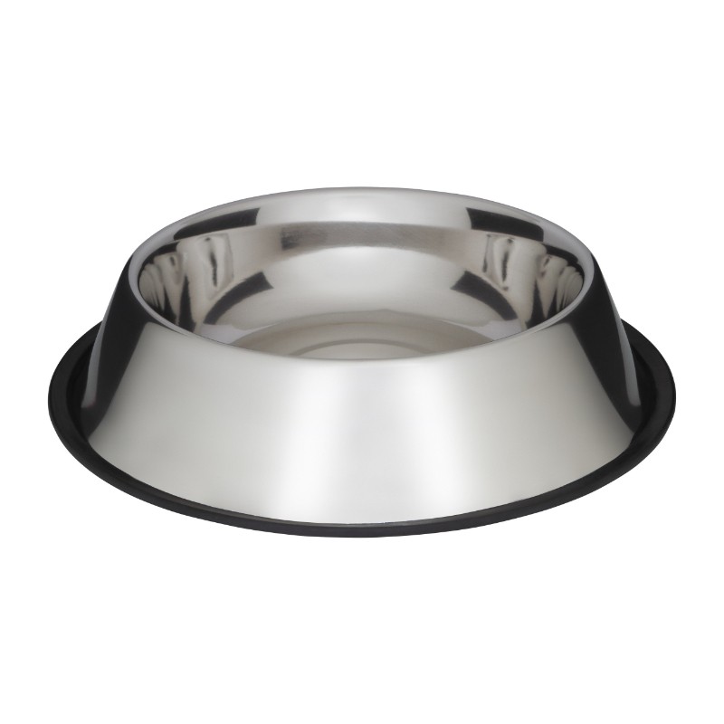 Miski i akcesoria do misek - Barry King Miska metalowa na gumie 2,7l