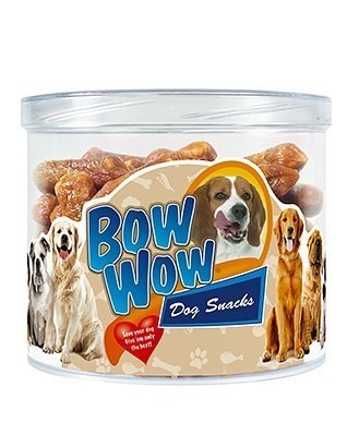 Przysmaki dla psa - Bow Wow Kiełbaski Jelly z wątróbką drobiową i ryżem 1kg