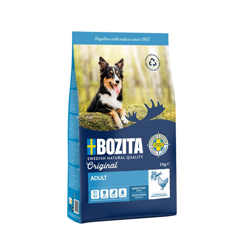 Karmy suche dla psa - Bozita Original Wheat Free