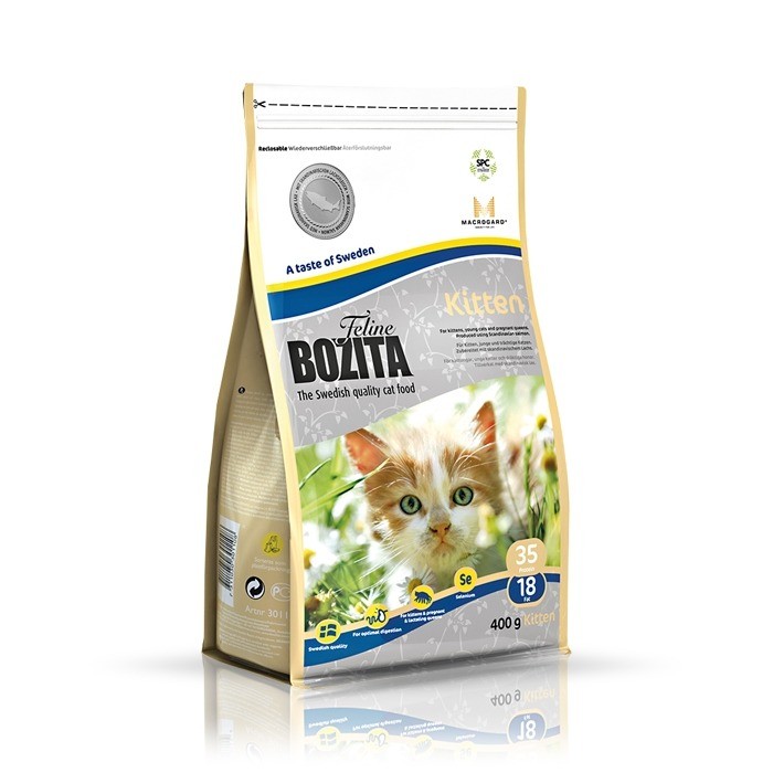 Karmy suche dla kota - Bozita Feline Kitten