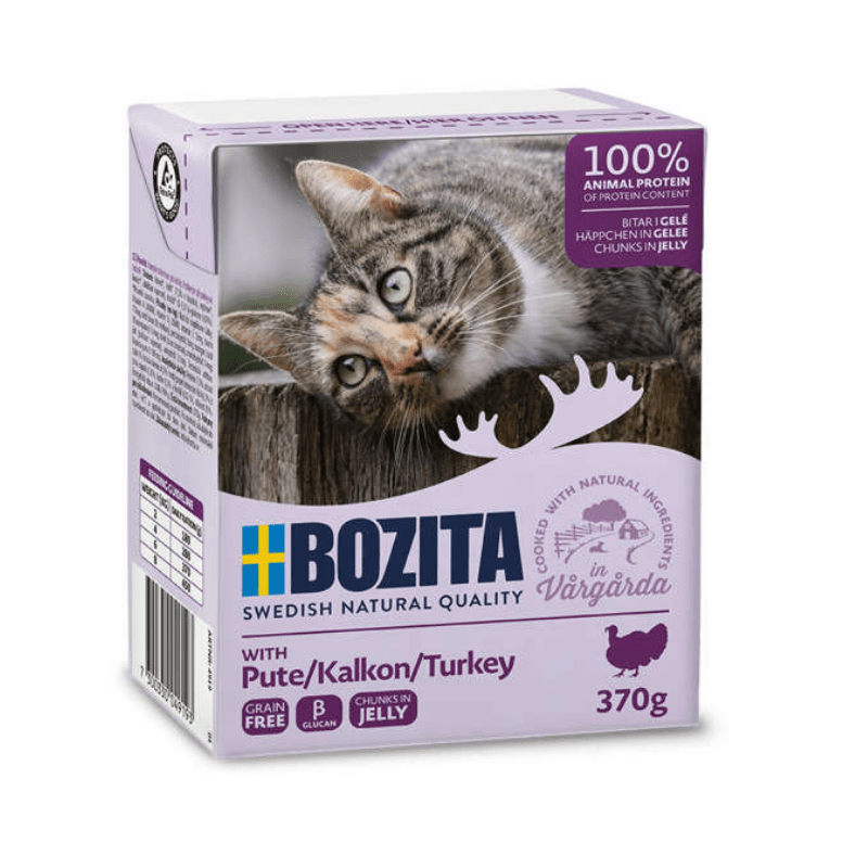 Karmy mokre dla kota - Bozita Feline w galaretce 370g x 4