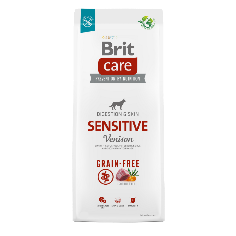 Karmy suche dla psa - Brit Care Grain-free Sensitive Venison