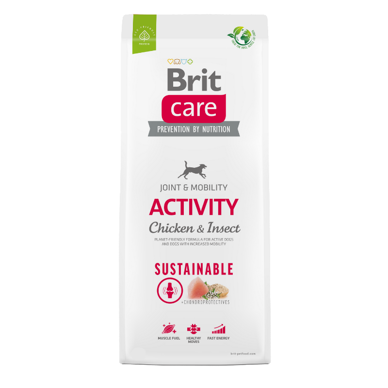 Karmy suche dla psa - Brit Care Sustainable Activity Chicken & Insect