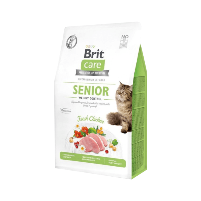 Karmy suche dla kota - Brit Care Cat Grain-free Senior Weight Control