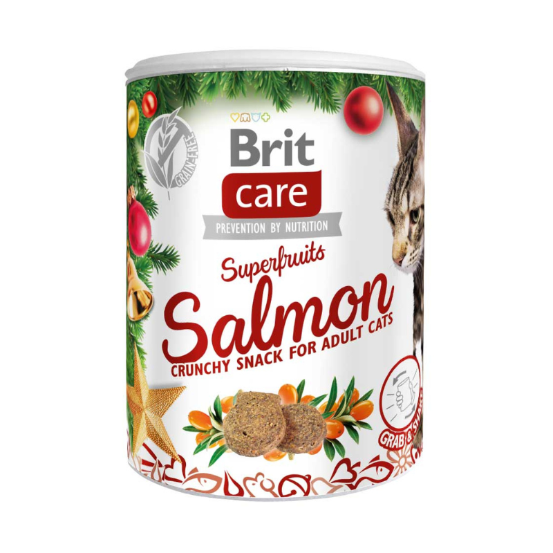 Przysmaki dla kota - Brit Care Cat Snack Superfruits Christmas 100g