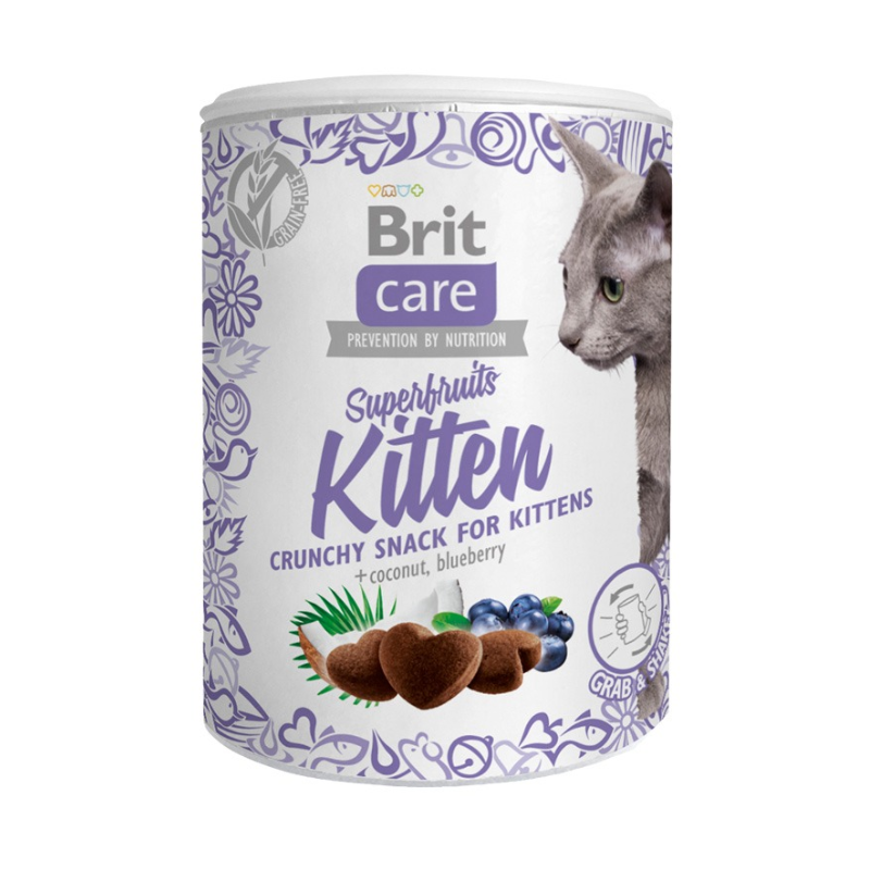 Przysmaki dla kota - Brit Care Cat Snack Superfruits kitten 100g