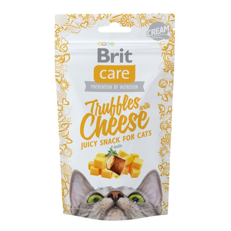 Przysmaki dla kota - Brit Care Cat Snack Truffles cheese 50g