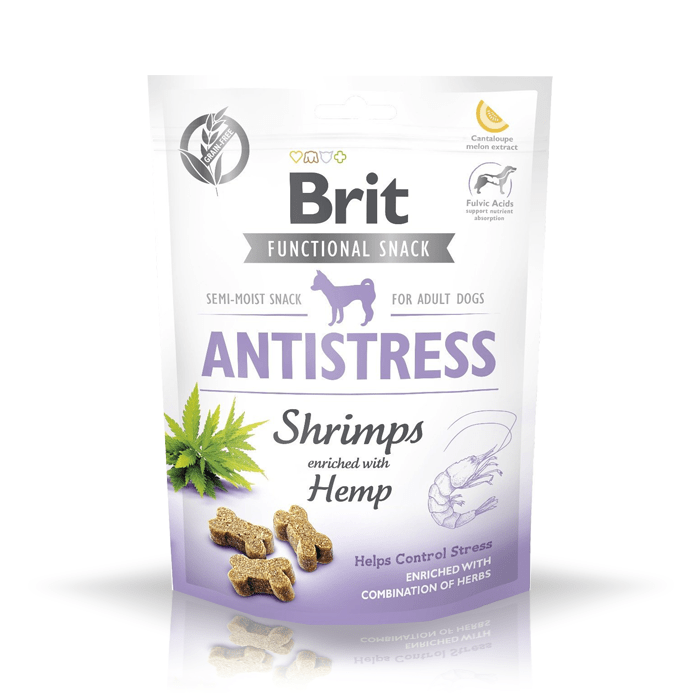 Przysmaki dla psa - Brit Care Functional Snack Antistress Shrimp 150g