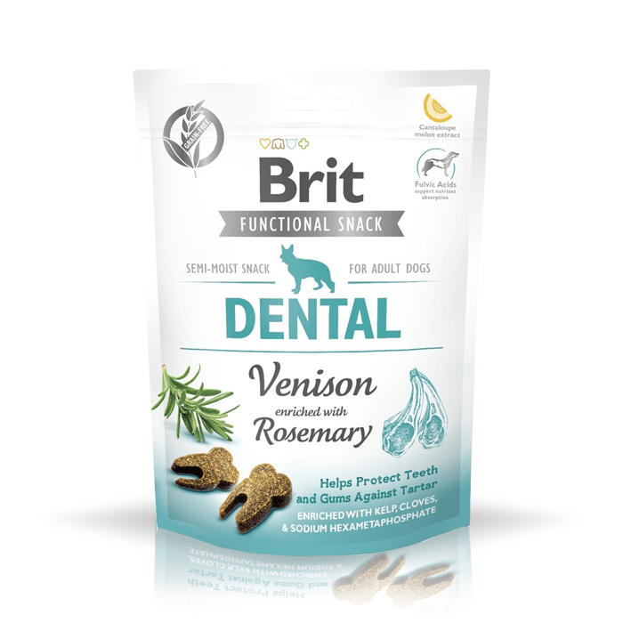 Przysmaki dla psa - Brit Care Functional Snack Dental Venison 150g