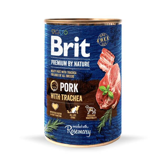 Karmy mokre dla psa - Brit Premium By Nature 400g x 12