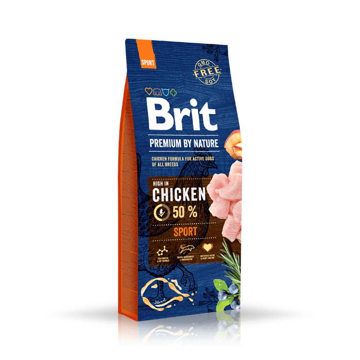 Karmy suche dla psa - Brit Premium By Nature Sport