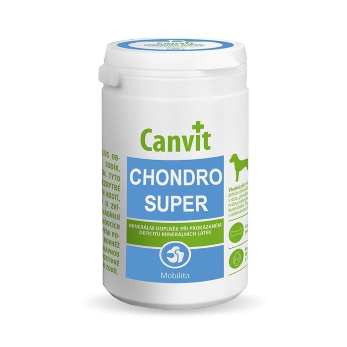 Suplementy - Canvit Chondro Super For Dogs tabletki 500g Suplement diety dla psów