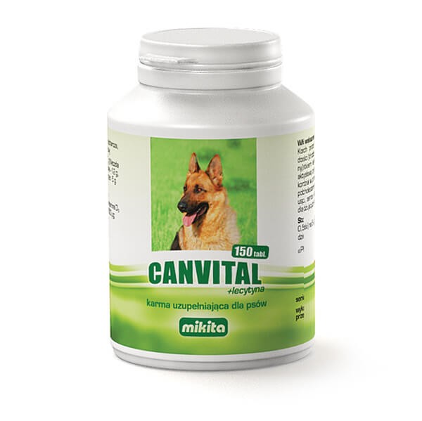 Suplementy - Mikita Canvital plus lecytyna 150 tabletek
