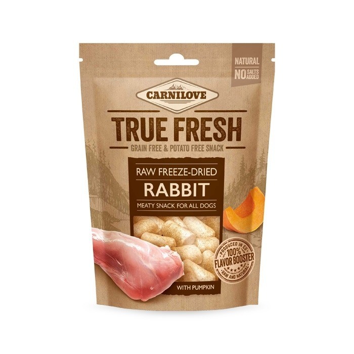 Przysmaki dla psa - Carnilove Raw Freeze Dried Rabbit & Pumpkin 40g