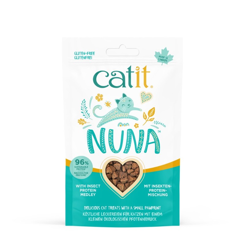 Przysmaki dla kota - Catit Nuna Przysmak z białkiem z owadów 60g