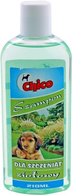 Higiena, pielęgnacja sierści - Chico Szampon ziołowy dla szczeniąt 210ml