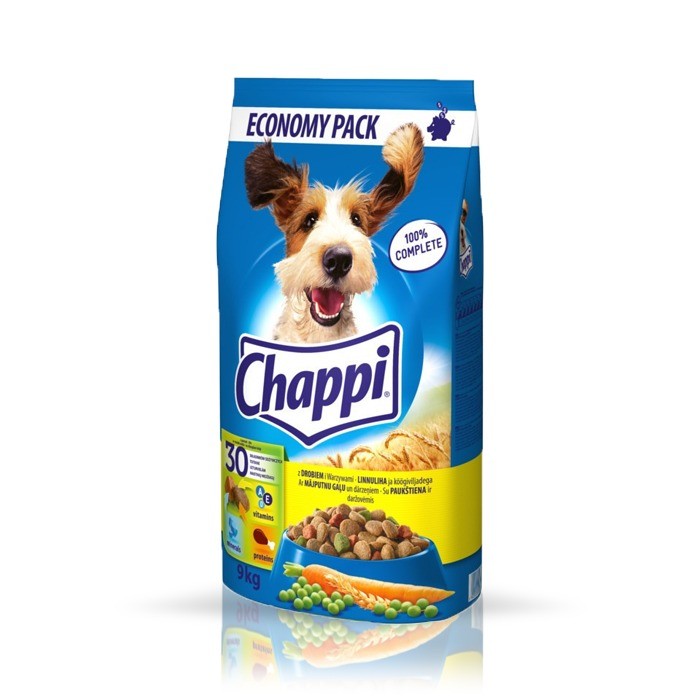 Karmy suche dla psa - Chappi Drób