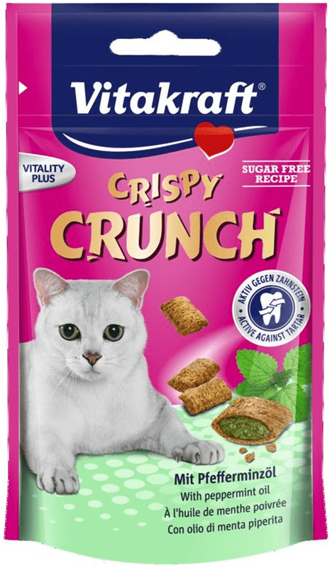 Przysmaki dla kota - Vitakraft Kot Crispy Crunch z miętą 60g