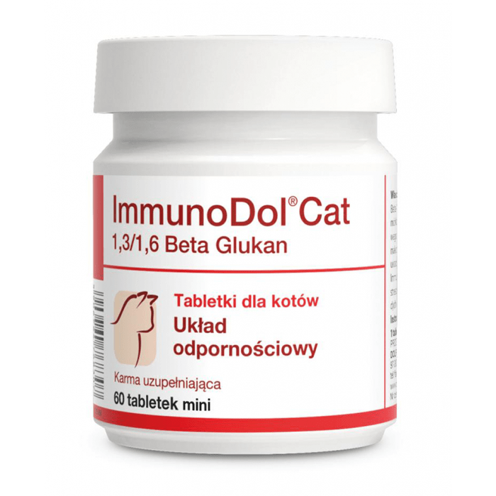 Suplementy - Dolfos Immunodol Cat - odporność 60 tabletek