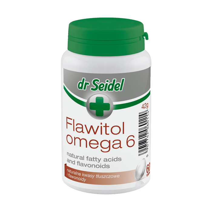 Suplementy - Dr Seidel Flawitol Omega-6 60 tabletek