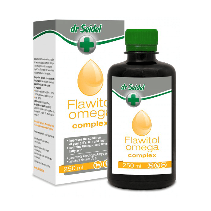 Suplementy - Dr Seidel Flawitol Omega Complex 250 ml