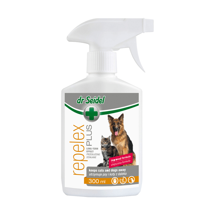 Produkty higieniczne - Dr Seidel Repelex Plus Płyn odstraszający psy i koty 300ml