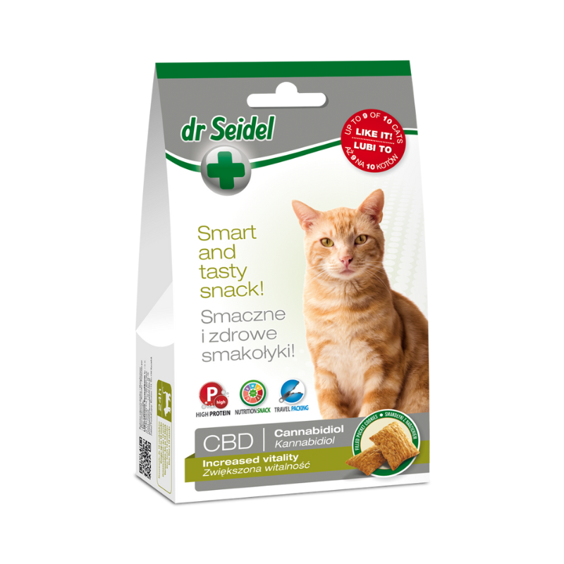 Przysmaki dla kota - Dr Seidel Smakołyki dla kotów na witalność 50g