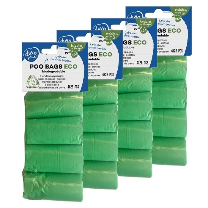 Produkty higieniczne - DUVO+ Biodegradowalne worki na odchody 16x20szt.