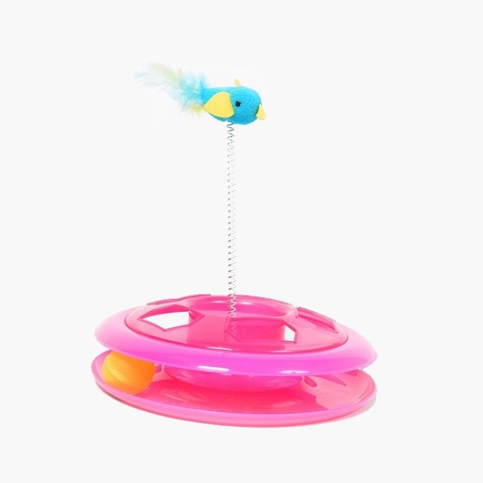 Zabawki - DUVO+ Happy Hoop zabawka różowa