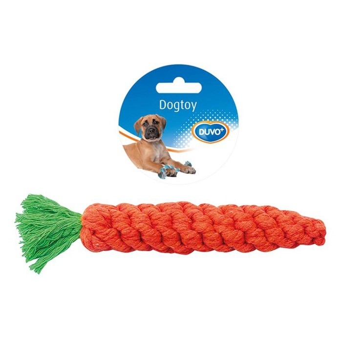 Zabawki - DUVO+ Sznur bawełniany w kształcie marchewki