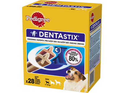 Przysmaki dla psa - Pedigree Dentastix Małe Rasy 110g x 4