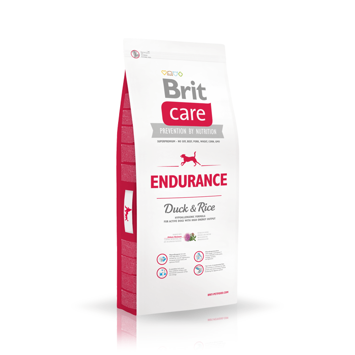 Karmy suche dla psa - Brit Care Endurance Duck & Rice
