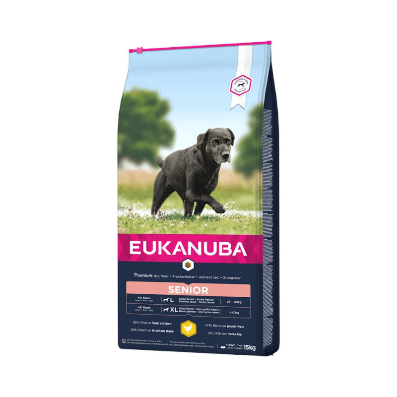 Karmy suche dla psa - Eukanuba Caring Senior Large & Giant Breed