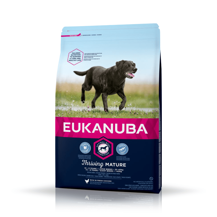 Karmy suche dla psa - Eukanuba Thriving Mature Large & Giant Breed