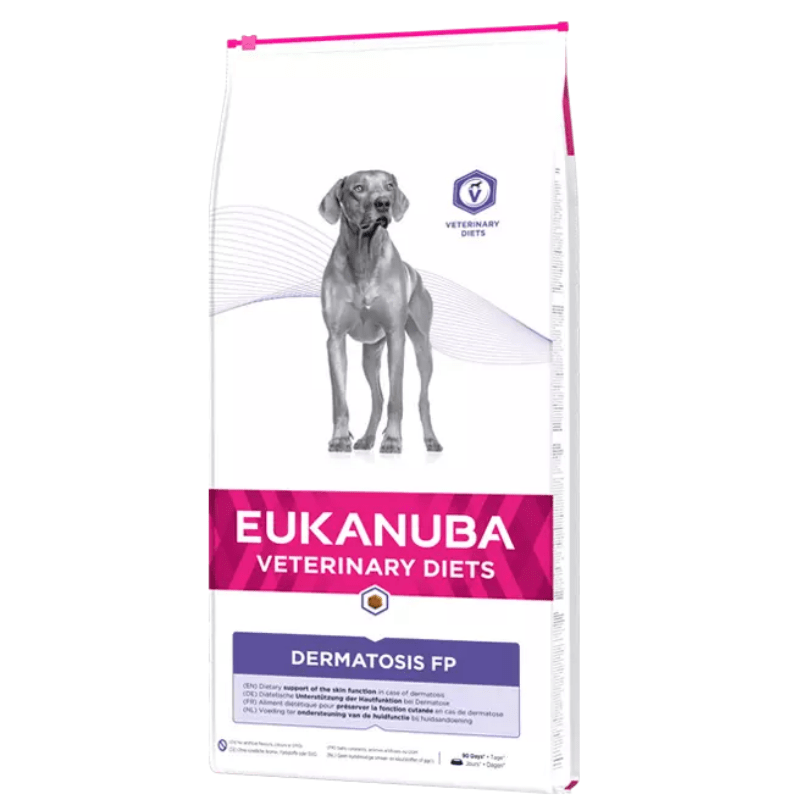 Karmy suche dla psa - Eukanuba Veterinary Diets Dermatosis FP