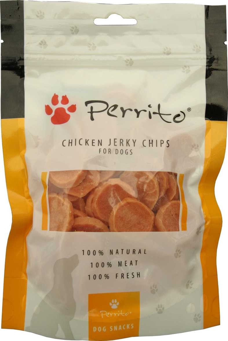 Przysmaki dla psa - Perrito Dog Chicken Jerky Rings 100g