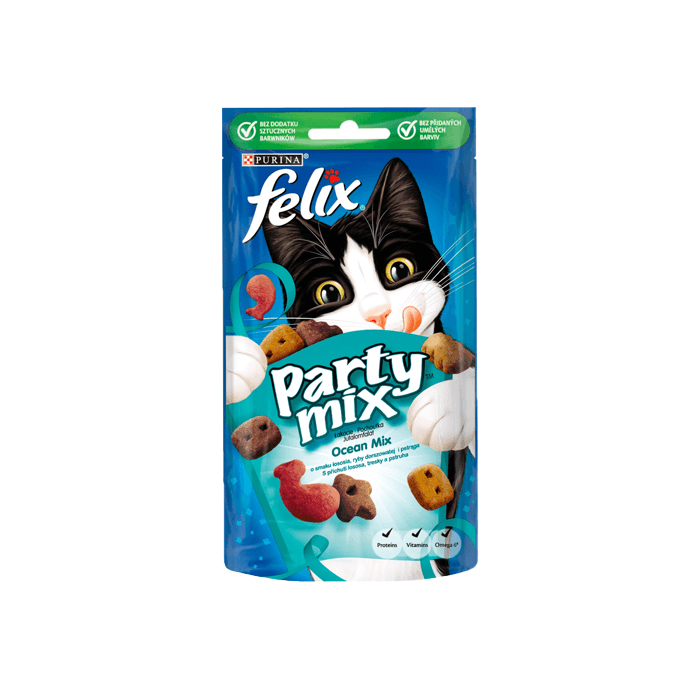 Przysmaki dla kota - Felix Party Mix ocean 60g