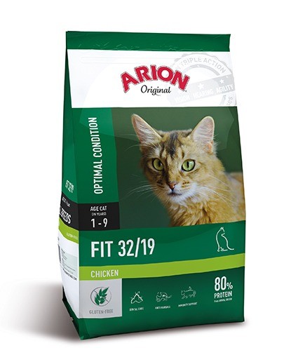 Karmy suche dla kota - Arion Original Cat Fit Chicken